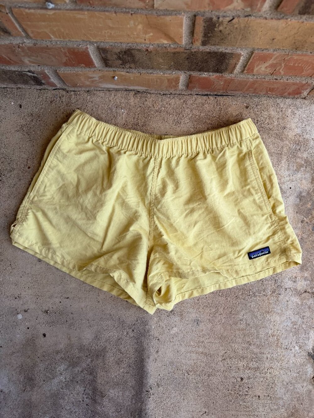 Patagonia Yellow Shorts